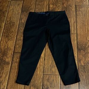 Talbots Women's Black Girlfriend Chino Pants